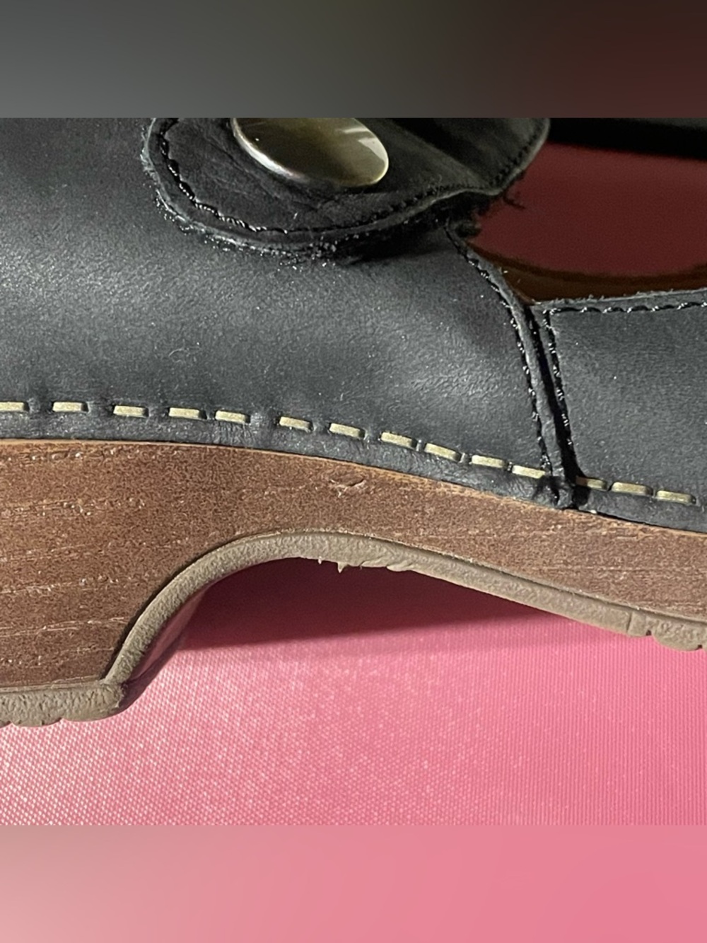 Women’s Dankso Beatrice Burnished Nubuck Leather Mary Janes Size 38 (US 7.5-8) - Picture 8 of 8